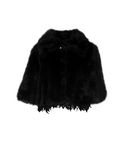 PATRIZIA PEPE Damen Kunstpelz Farbe Schwarz Gr��e 5