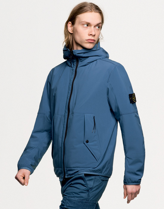 STONE ISLAND SOFT SHELL-R WITH PRIMALOFT-