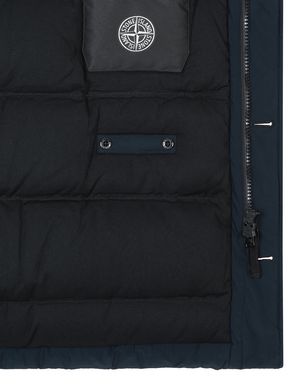 42926 MICRO REPS DOWN LONG JACKET Stone Island Men - Official