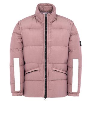 pink stone island jumper mens