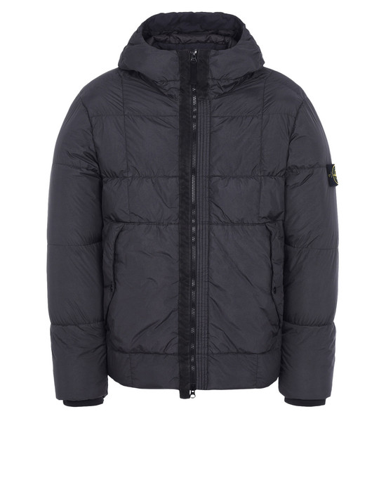 41223 GARMENT DYED CRINKLE REPS NY DOWN Down Jacket Stone Island Men ...
