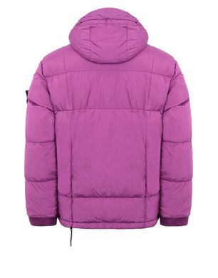 stone island garment dyed anorak jacket