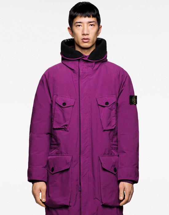 LONG JACKET Stone Island Men - Official Store