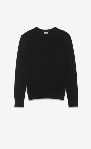 Pullover aus schwarzem Kaschmir