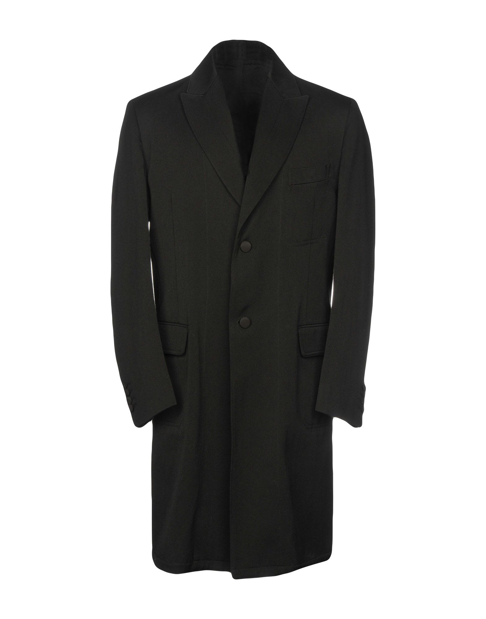 Kent & Curwen Coats In Black | ModeSens