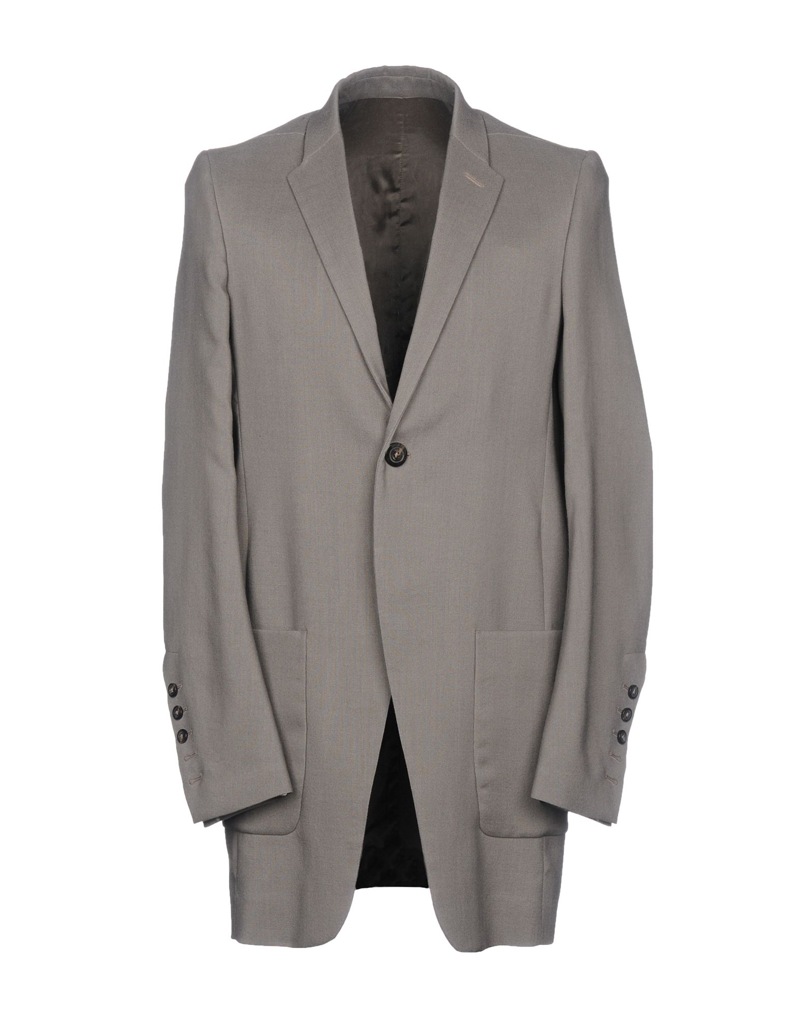 RICK OWENS Full-length jacket,41819225TC 3