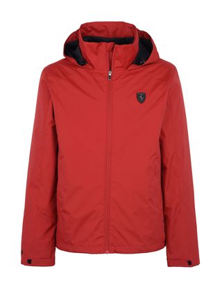 Scuderia Ferrari Online Store - 2-in-1 parka with hood and padded inner jacket - Parkas