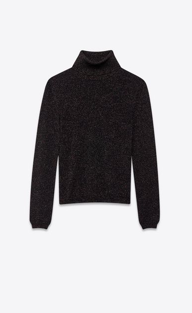 lurex wool turtleneck