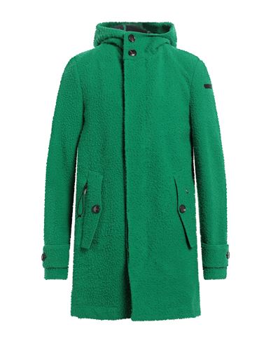 Rrd Man Coat Green Size 42 Wool