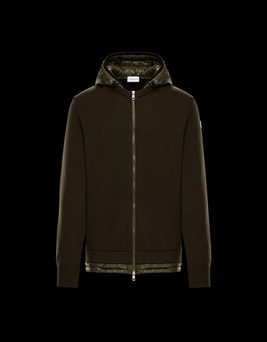 MONCLER CARDIGAN - Maglie imbottite - uomo