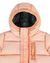 41832766wa - COATS & JACKETS STONE ISLAND JUNIOR Mid-length jacket 40938 TELA NYLON DOWN WITH DUST COLOR FROST FINISH STONE ISLAND JUNIOR