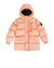 41832769dk - COATS & JACKETS STONE ISLAND JUNIOR Mid-length jacket 40938 TELA NYLON DOWN WITH DUST COLOUR FROST FINISH STONE ISLAND JUNIOR
