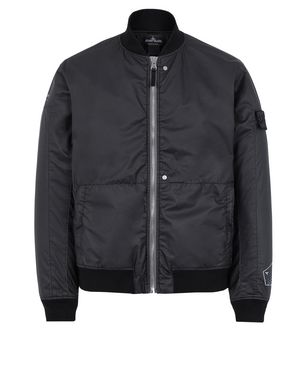 stone island mens navy blue down puffer jacket