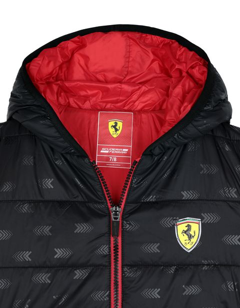 Scuderia Ferrari Online Store - Children's padded nylon jacket - Down Jackets