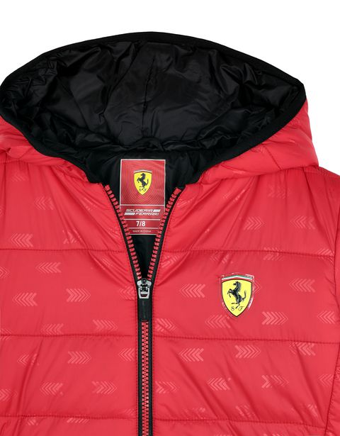 Scuderia Ferrari Online Store - Children's padded nylon jacket - Down Jackets