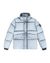 41835556dg - COATS & JACKETS STONE ISLAND JUNIOR Mid-length jacket 41038 TELA NYLON DOWN WITH DUST COLOUR FROST FINISH STONE ISLAND JUNIOR