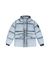 41835559ft - COATS & JACKETS STONE ISLAND JUNIOR Mid-length jacket 41038 TELA NYLON DOWN WITH DUST COLOUR FROST FINISH STONE ISLAND JUNIOR