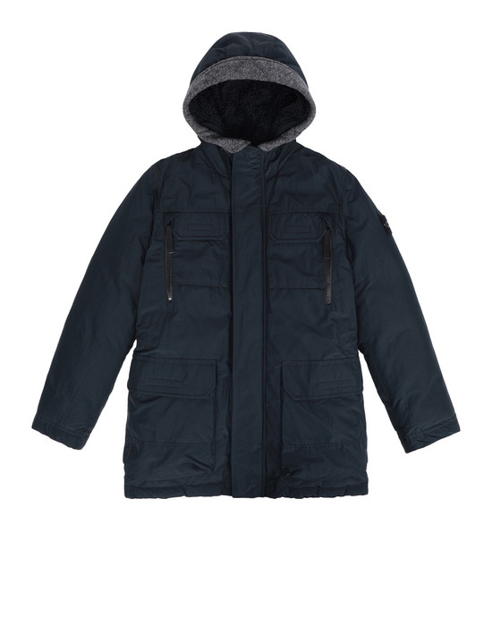 41838381ae - COATS & JACKETS STONE ISLAND JUNIOR Mid-length jacket 40634 MICRO REPS DOWN STONE ISLAND JUNIOR - 0