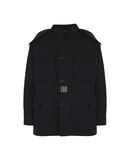 EAST HARBOUR SURPLUS Herren Mantel Farbe Schwarz Gr��e 3