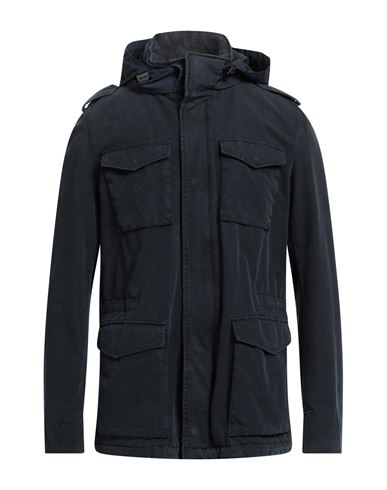 Herno Man Jacket Midnight Blue Size 40 Polyamide In Blue