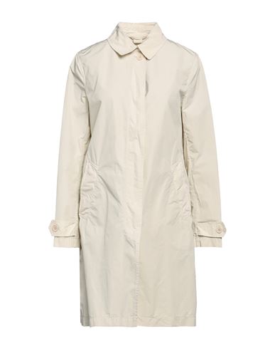 Aspesi Woman Overcoat Ivory Size M Polyester, Polyamide In White