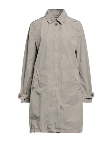 Aspesi Woman Overcoat Grey Size Xl Polyester, Polyamide