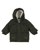 NAME IT� M�dchen 0-24 monate Synthetische Daunenjacke Farbe Milit�rgr�n Gr��e 5