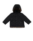 BURBERRY Jungen 0-24 monate Synthetische Daunenjacke Farbe Schwarz Gr��e 6
