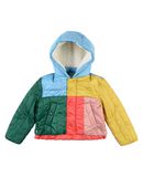 BURBERRY M�dchen 3-8 jahre Synthetische Daunenjacke Farbe Azurblau Gr��e 4