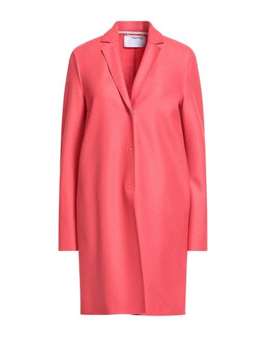 Harris Wharf London Woman Coat Pink Size 12 Virgin Wool In Pink