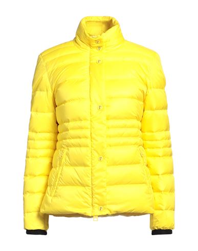 Peprai Woman Down Jacket Yellow Size Xl Polyester