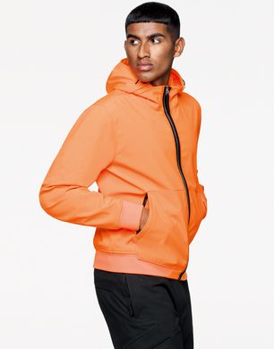 Stone island soft shell jacket orange online