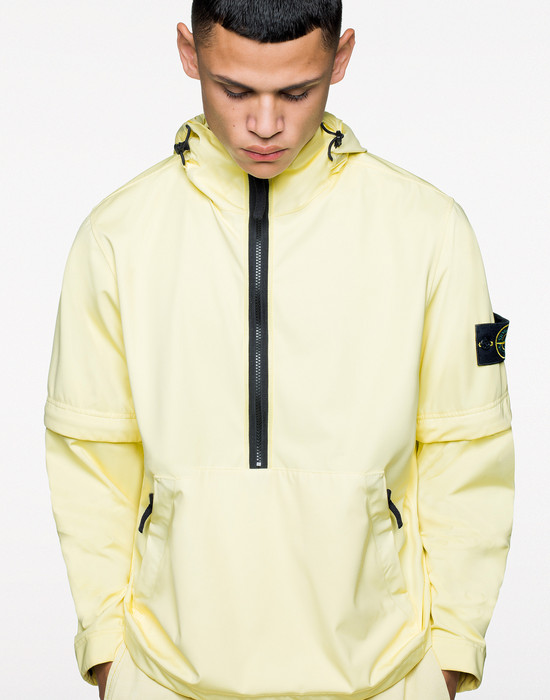 42329 GARMENT DYED NYLON JERSEY R Jacket Stone Island Men