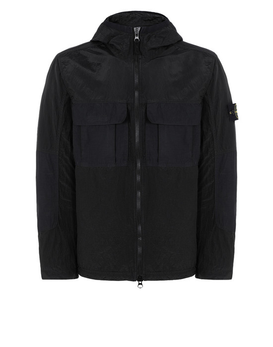 stone island nylon metal jacket black