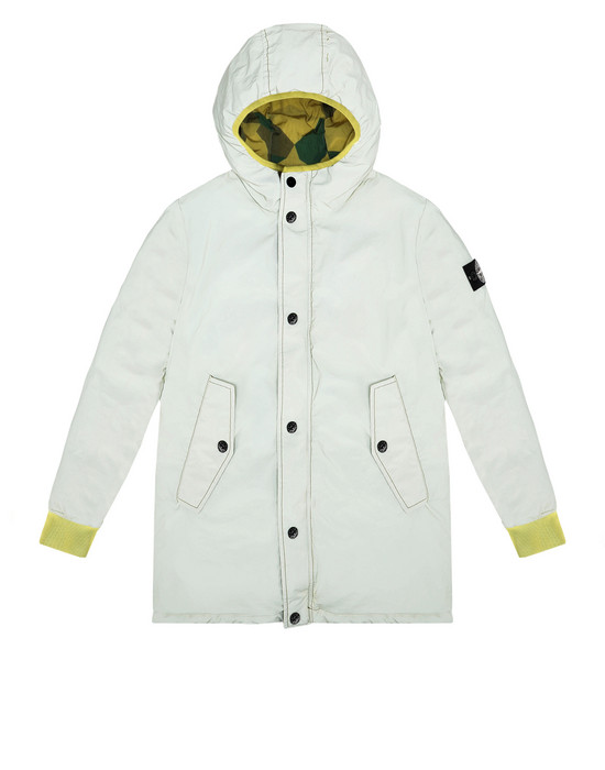 41853349tx - COATS & JACKETS STONE ISLAND JUNIOR Mid-length jacket 41336 GARMENT DYED PLATED REFLECTIVE_REVERSIBILE
STONE ISLAND JUNIOR - 0