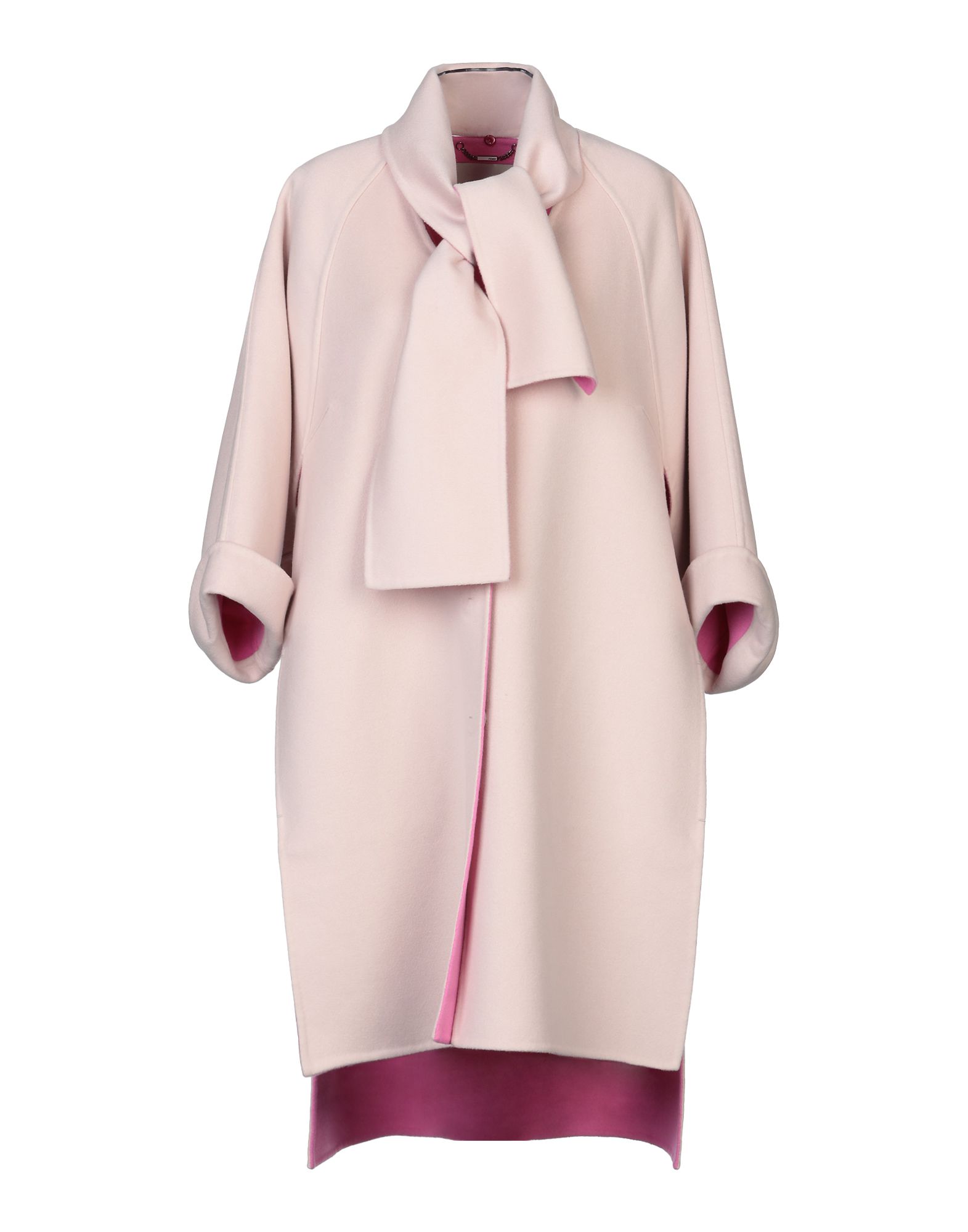 fendi coat pink