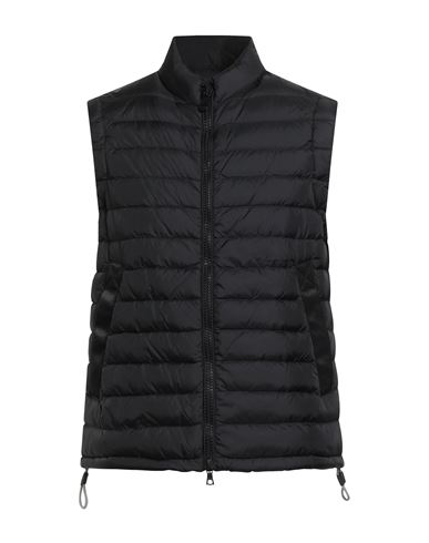 Peuterey Man Vest Black Size L Polyamide In Black