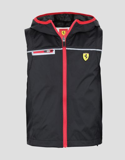 Scuderia Ferrari Online Store - Scuderia Ferrari little boy's and girl's rain jacket - Raincoats
