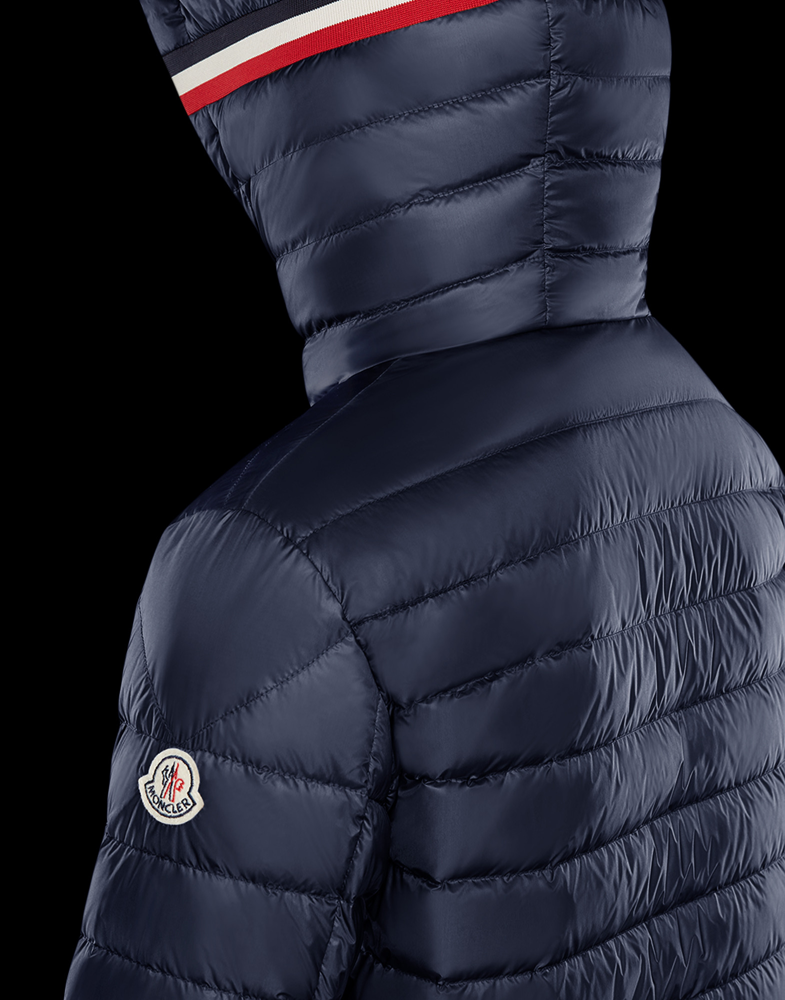 moncler giroux hooded puffer jacket