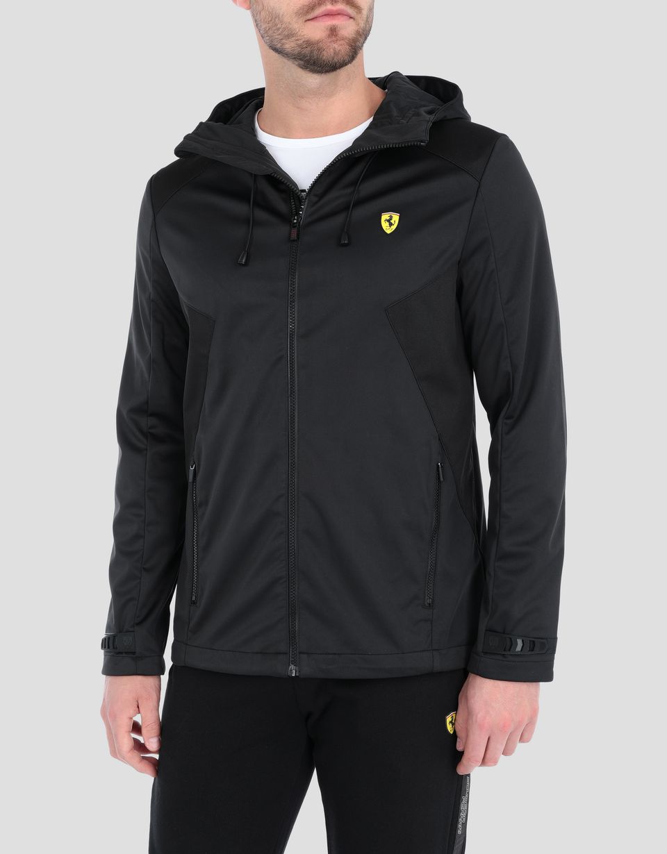 Ferrari Kid/'s Softshell Jacket Black