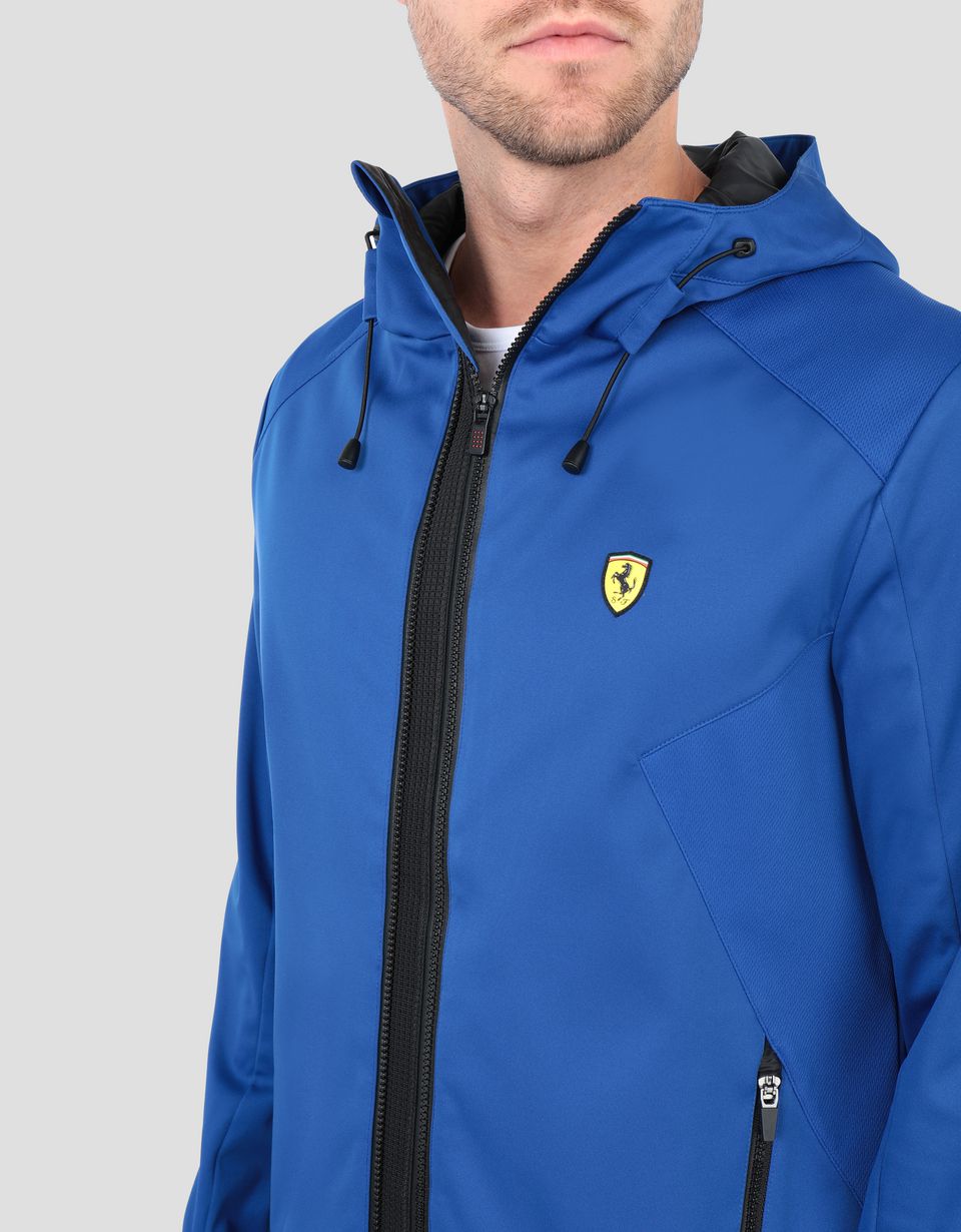 Ferrari Men’s Softshell jacket with hood Man | Scuderia Ferrari