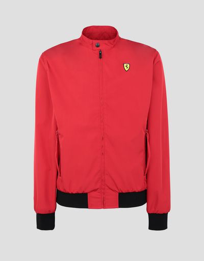 Scuderia Ferrari Online Store - Men’s T3 LAMI-TECH bomber jacket - Bombers & Track Jackets