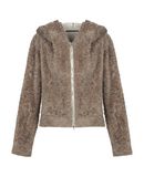 PDR PHISIQUE DU ROLE Damen Kunstpelz Farbe Khaki Gr��e 2