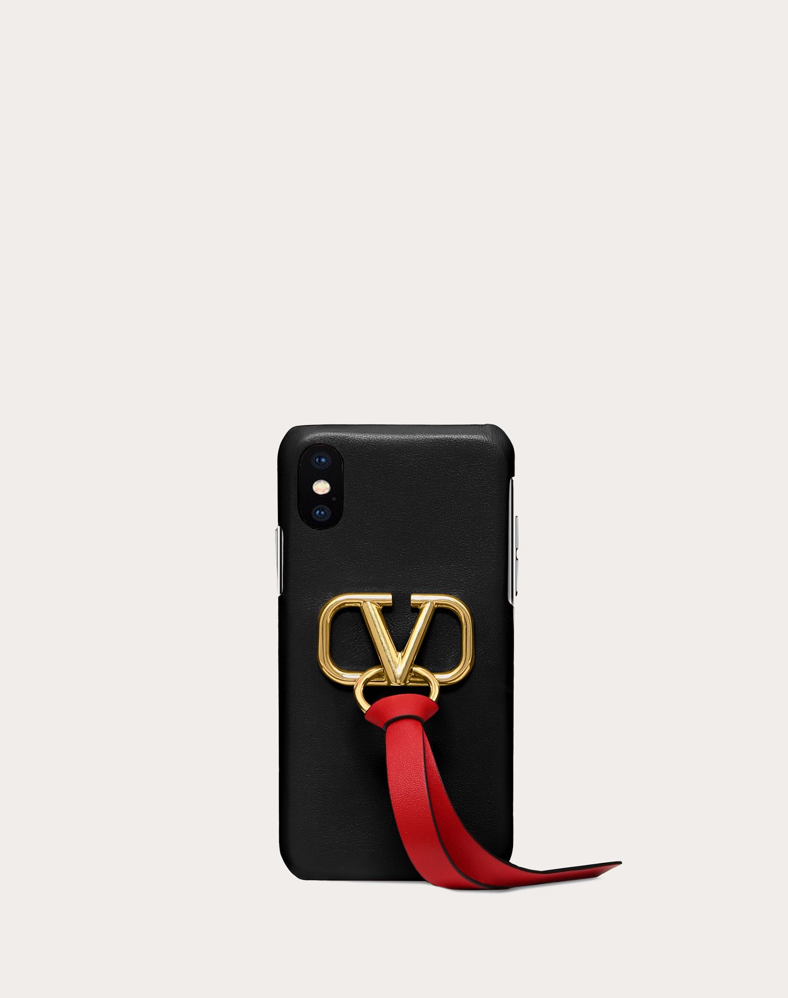 Valentino Garavani Vring Phone Cover In Black | ModeSens