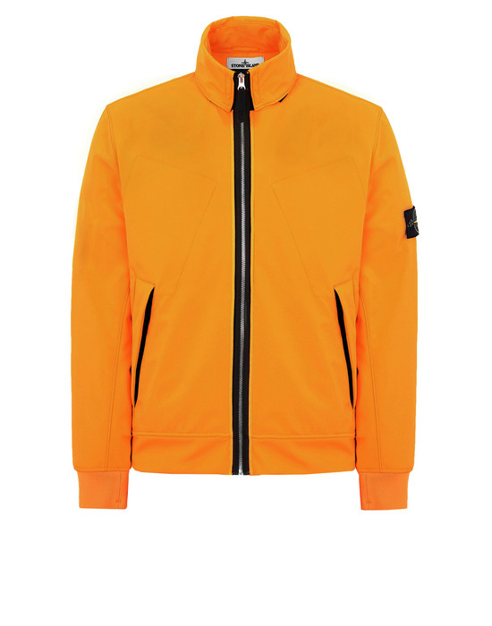 orange stone island soft shell