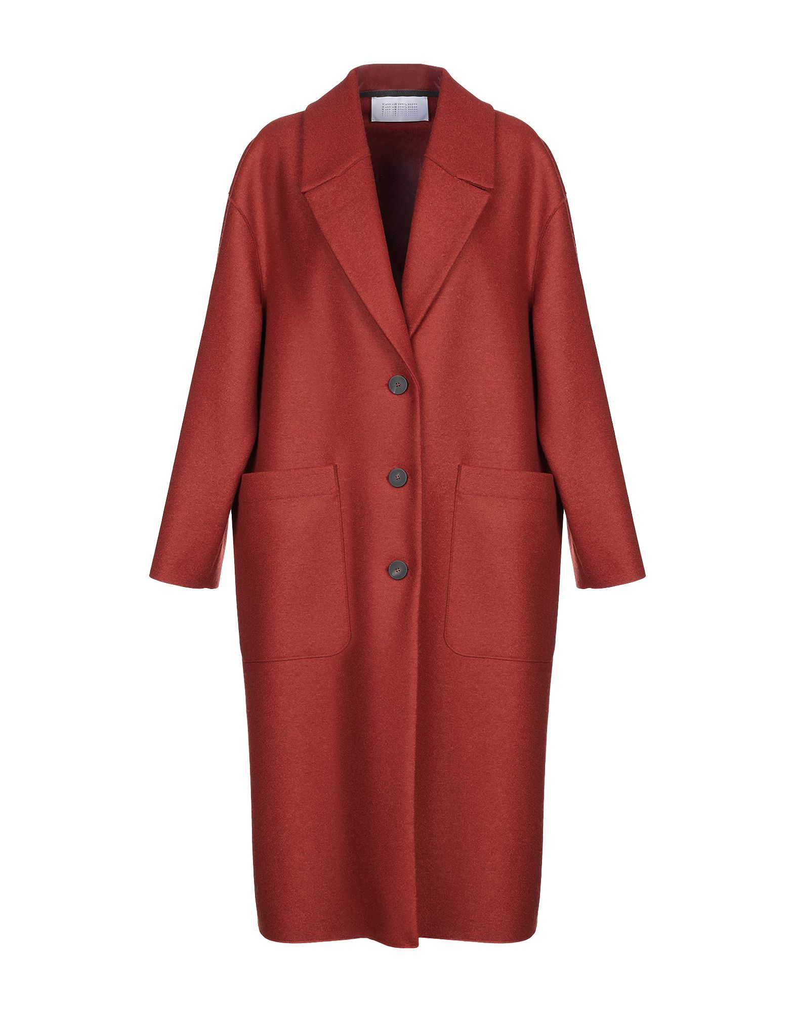 Harris Wharf London Coats In Rust