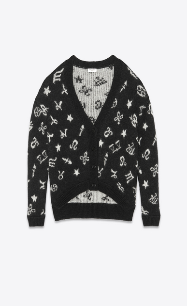 Zodiac jacquard cardigan