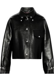 Chrismo leather jacket | ACNE STUDIOS | Sale up to 70% off | THE OUTNET