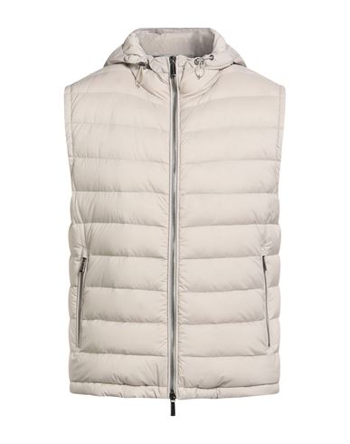 Moorer Man Vest Beige Size 38 Polyamide, Polyurethane In Neutral
