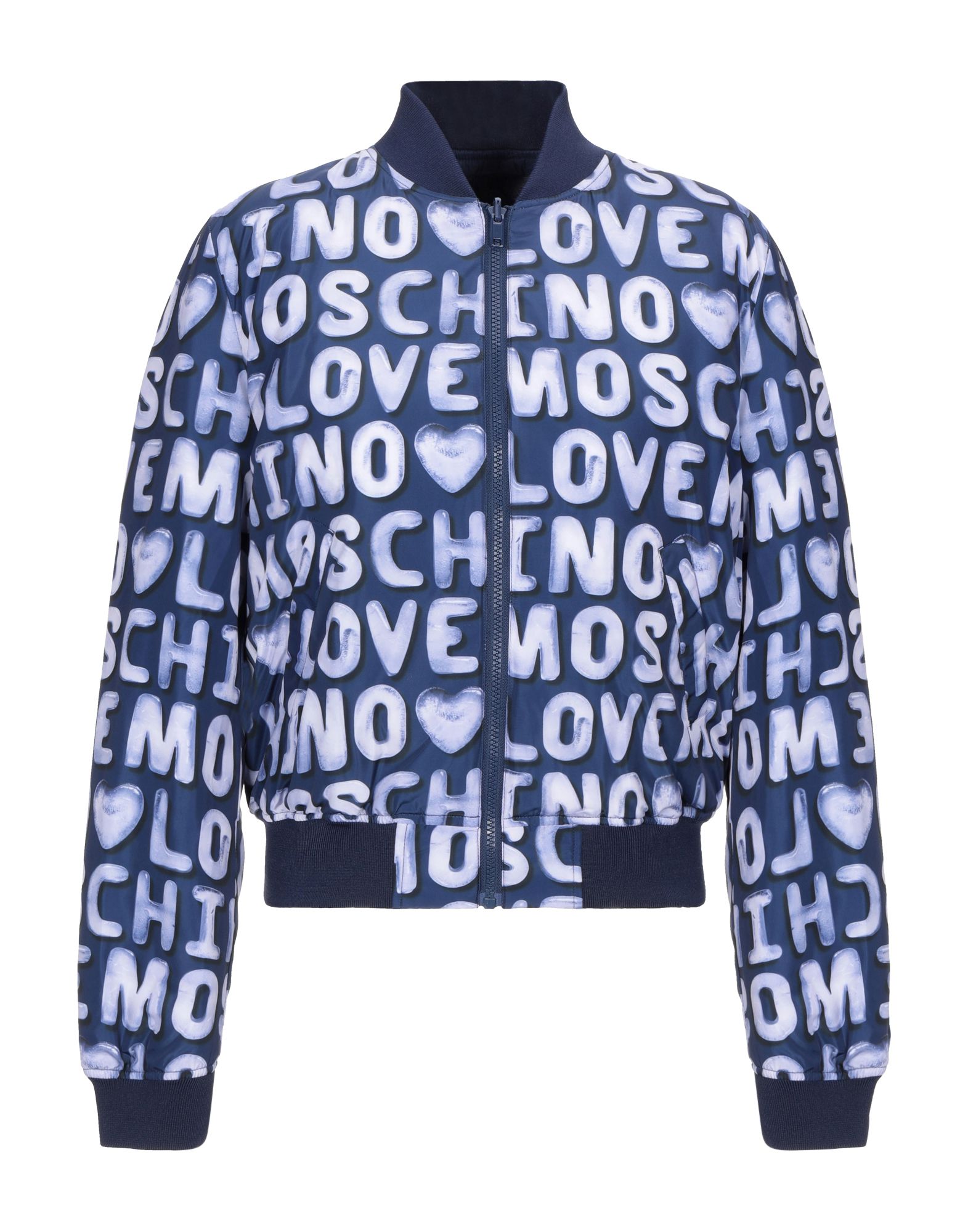 Love Moschino Jackets In Blue ModeSens